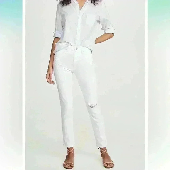 PAIGE- NWT Sarah Slim High Rise Slim Leg size 26 - Picture 2 of 13